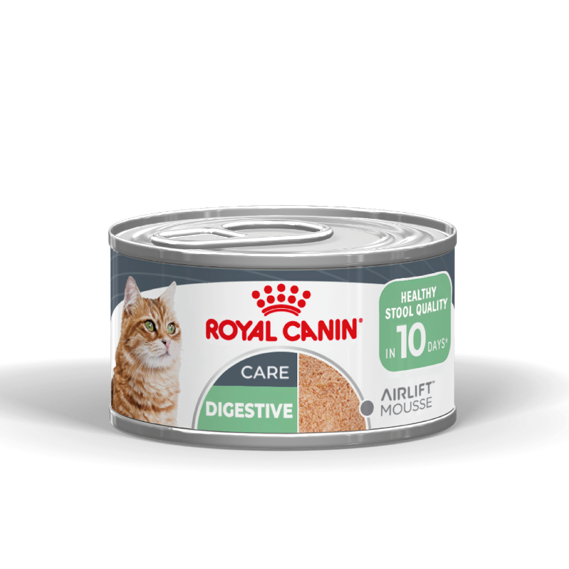 Royal Canin Royal Canin Digestive Airlift Mousse Adult Wet Cat Food pet food packaging
