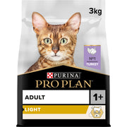 Pro Plan Light Optirenal Adult Dry Cat Food - Turkey & Rice
