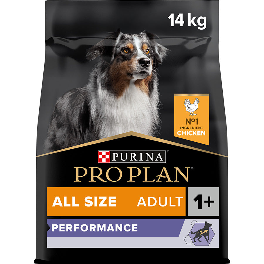 Pro Plan Pro Plan Purina Opti Power Performance Chicken Adult Dry Dog Food pet food packaging