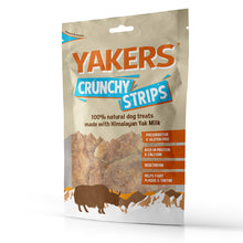 Yakers Adult Crunchy Strips Dog Treats - Cheese