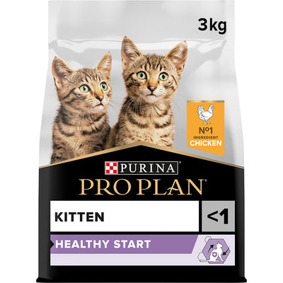 Pro Plan Pro Plan Chicken Kitten Dry Cat Food pet food packaging
