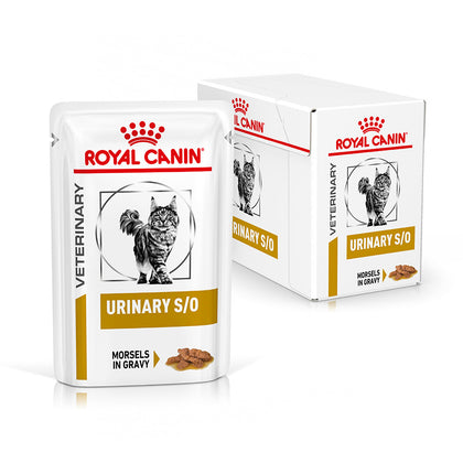 Royal Canin Urinary S/O Moderate Calorie Morsels in Gravy Adult Wet Cat Food 12 x 85g