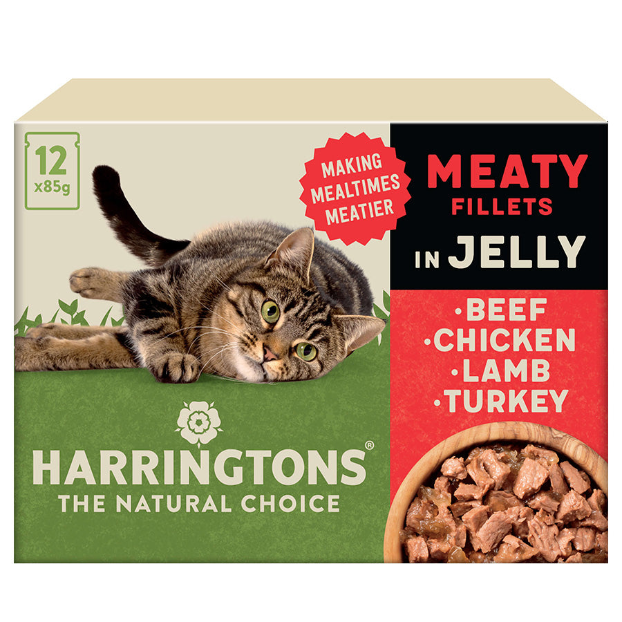 Harringtons Harringtons Beef Chicken Lamb Turkey Adult Wet Cat Food pet food packaging