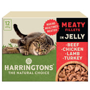 Harringtons Wet Cat Meat Selection in Jelly