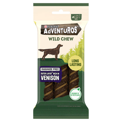 Purina Adventuros Small Adult Wild Chew Dog Treats - Venison