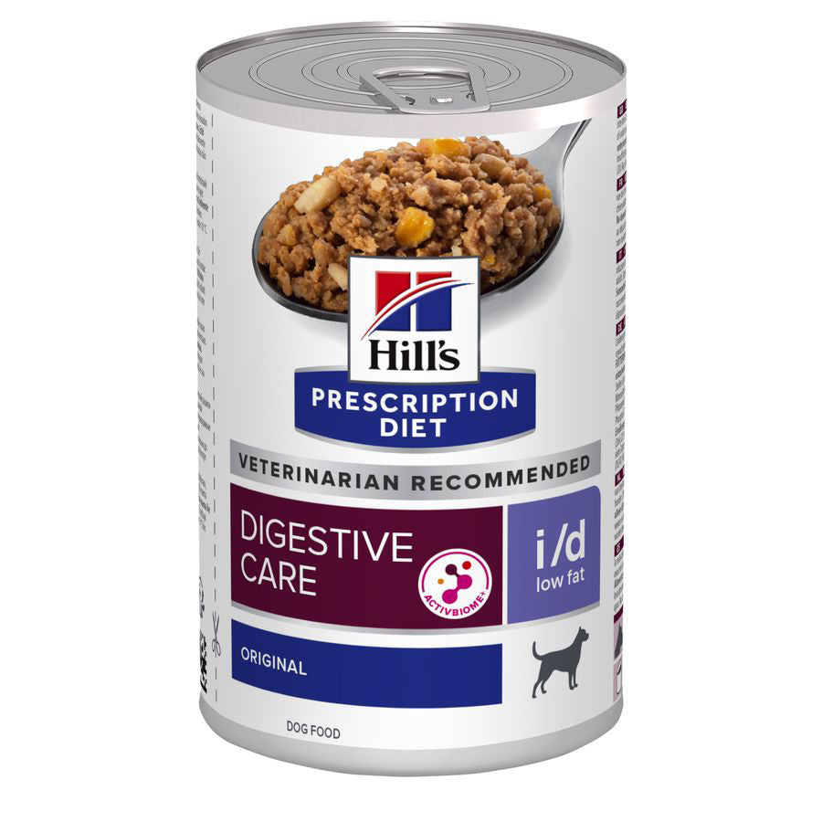 Hill's Pet Nutrition Hill'S Pet Nutrition Hill Prescription Low Fat Digestive Care Adult Wet Dog Food pet food packaging