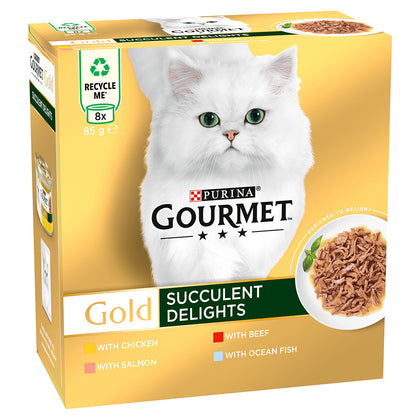 Gourmet Gold Succulent Delights Wet Cat Food
