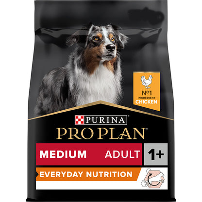 Purina Pro Plan Opti Balance Medium Adult Dry Dog Food - Chicken