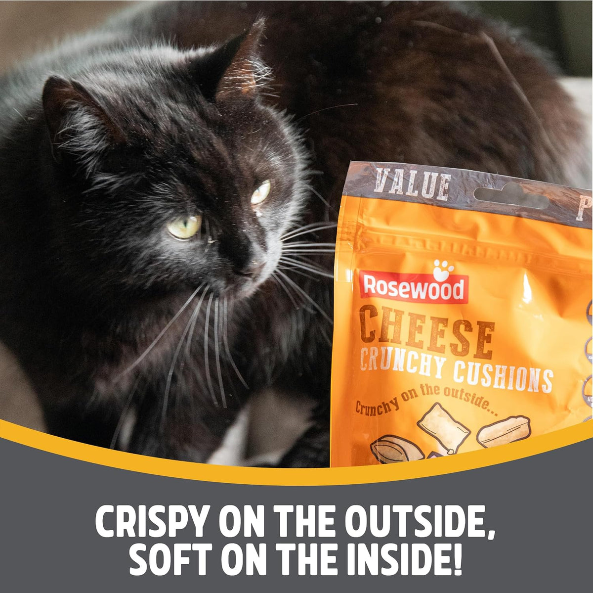 Daily Eats Crunchy Cushions Cat Treats Variety Box