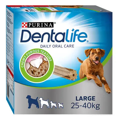 Purina Dentalife Large Adult Dog Daily Chew Treat
