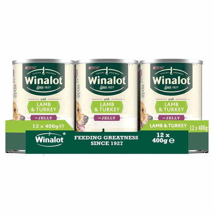 Winalot Classics Mixed in Jelly Turkey & Lamb Wet Dog Food