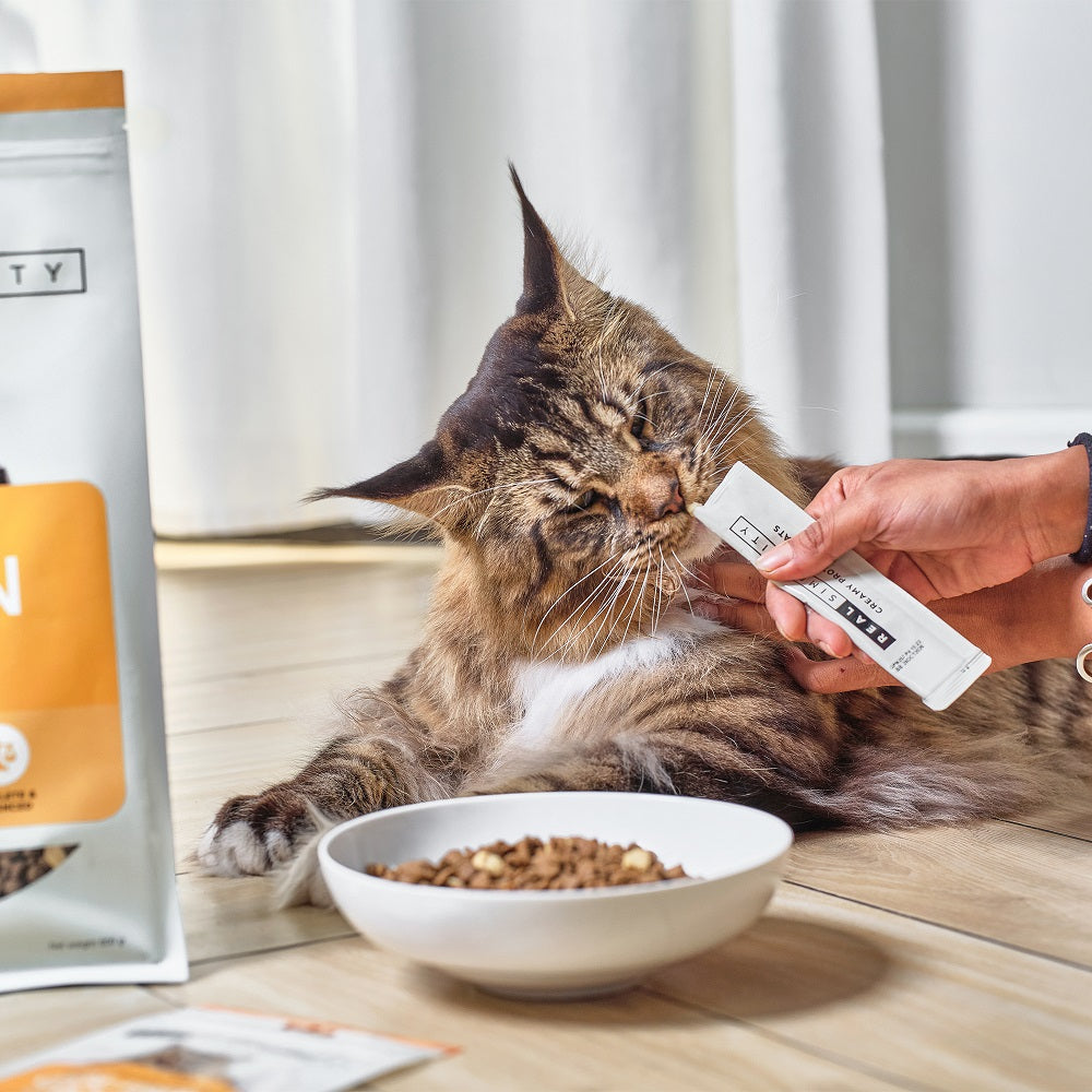 Real Simplicity Creamy Protein Treats Farm Raised Chicken Adult Cat Treat