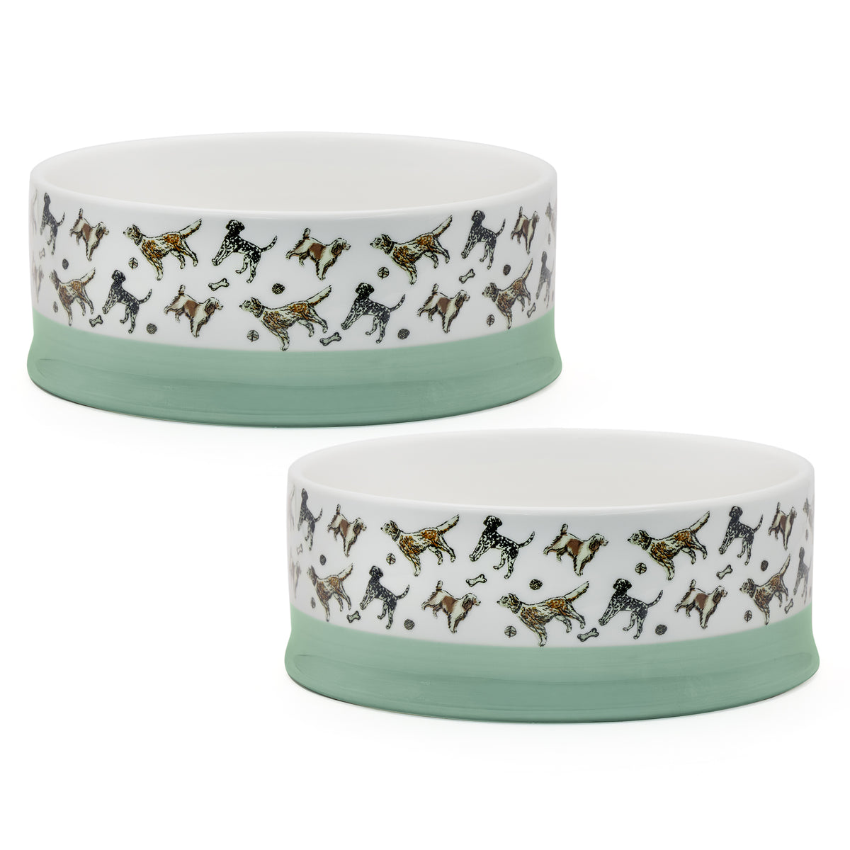 Banbury & Co Rural Retreats Ceramic Pet Bowl | M/L | 750ml