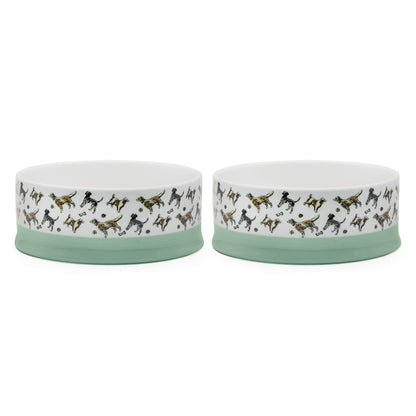 Banbury & Co Rural Retreats Ceramic Pet Bowl | M/L | 750ml