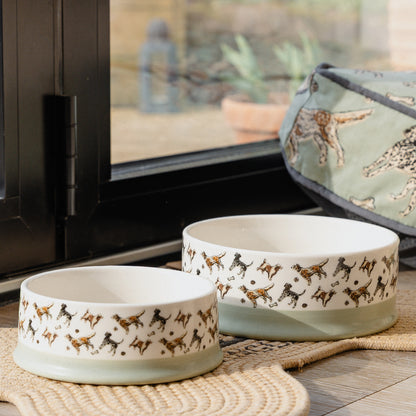 Banbury & Co Rural Retreats Ceramic Pet Bowl | M/L | 750ml