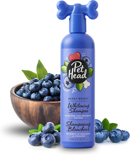 Pet Head Berry Bright Whitening Dog Shampoo