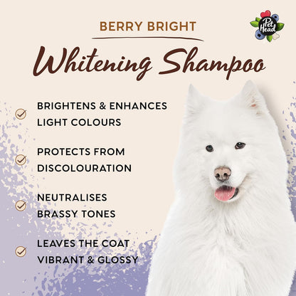 Pet Head Berry Bright Whitening Dog Shampoo