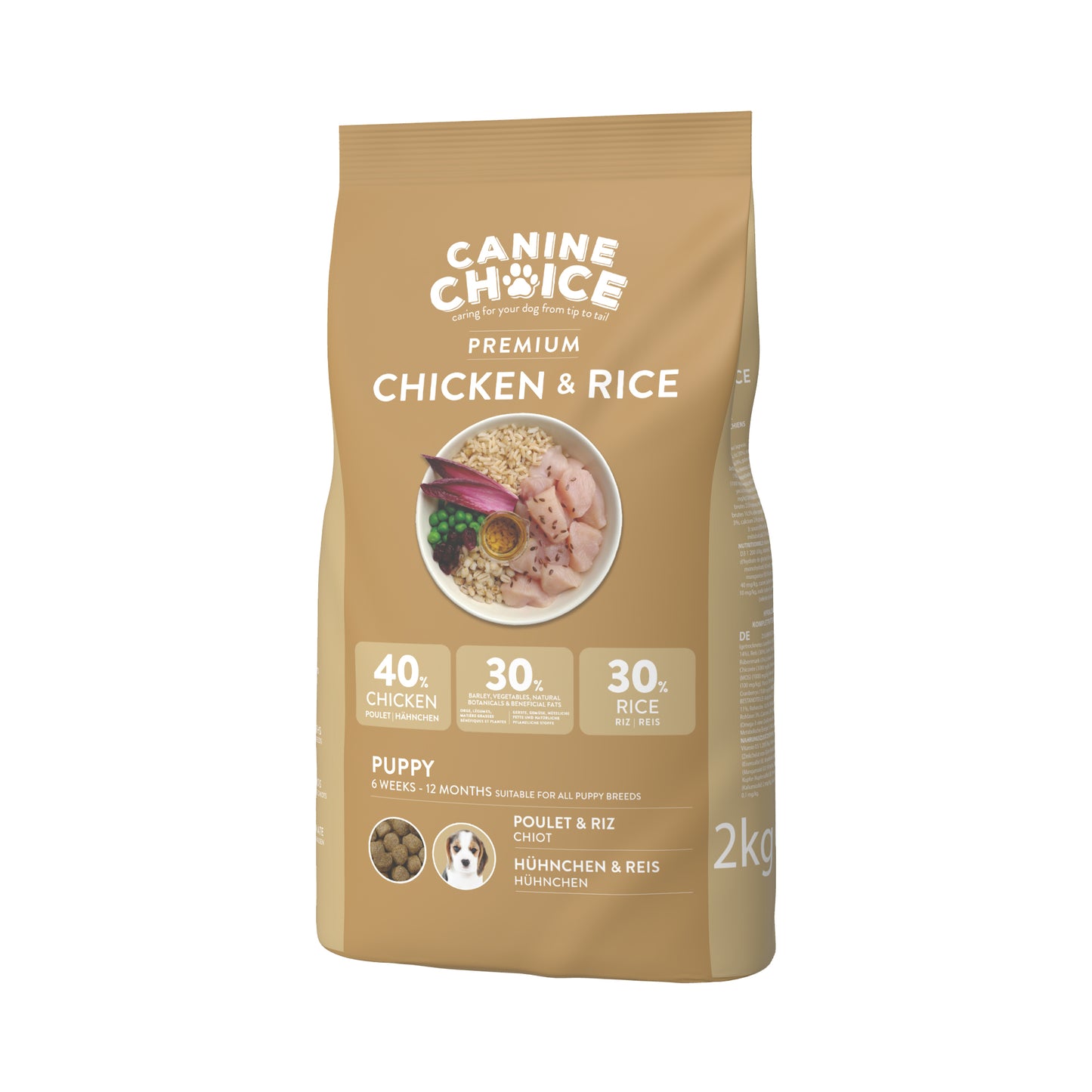 Canine Choice Premium Chicken Hypoallergenic Puppy Dry Dog Food