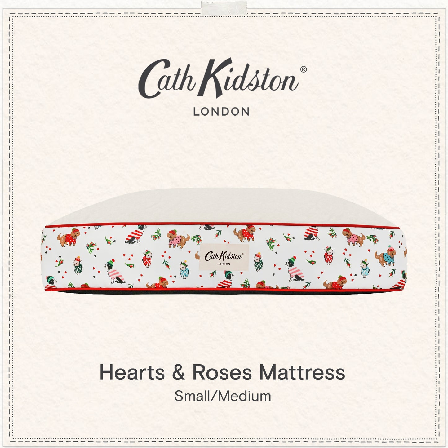 Cath Kidston Dogs & Roses Dog Mattress