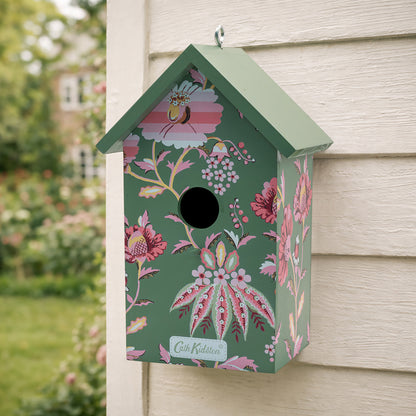 Cath Kidston Green Floral Bird House