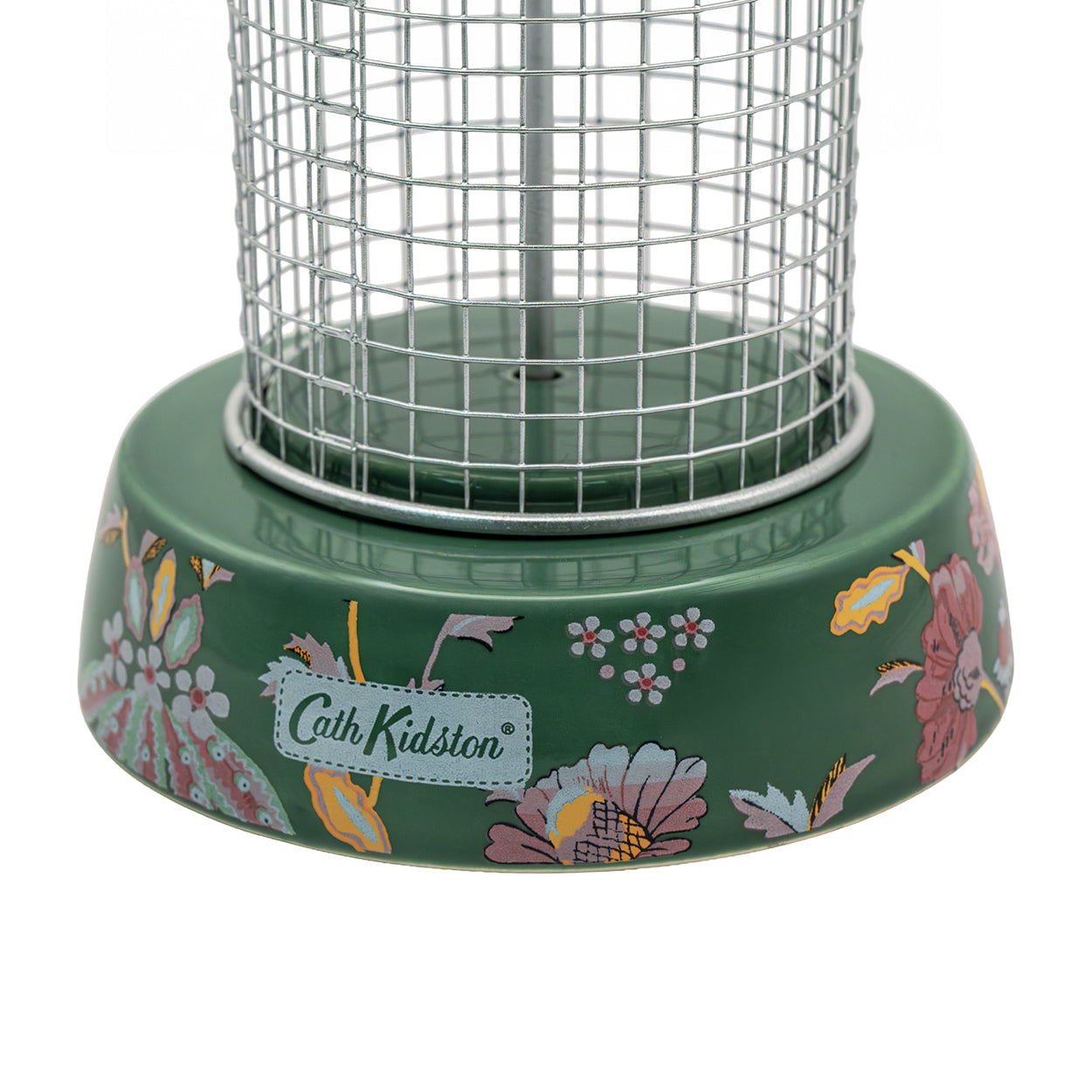 Cath Kidston Green Floral Peanut Bird Feeder