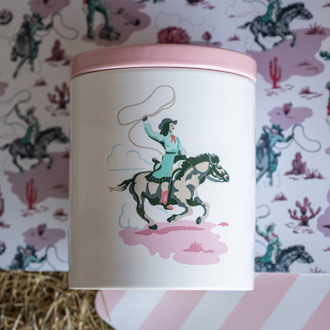 Cath Kidston Cowgirl Ceramic Treat Jar