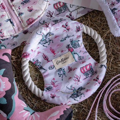 Cath Kidston Cowgirl Rope Frisbee Dog Toy