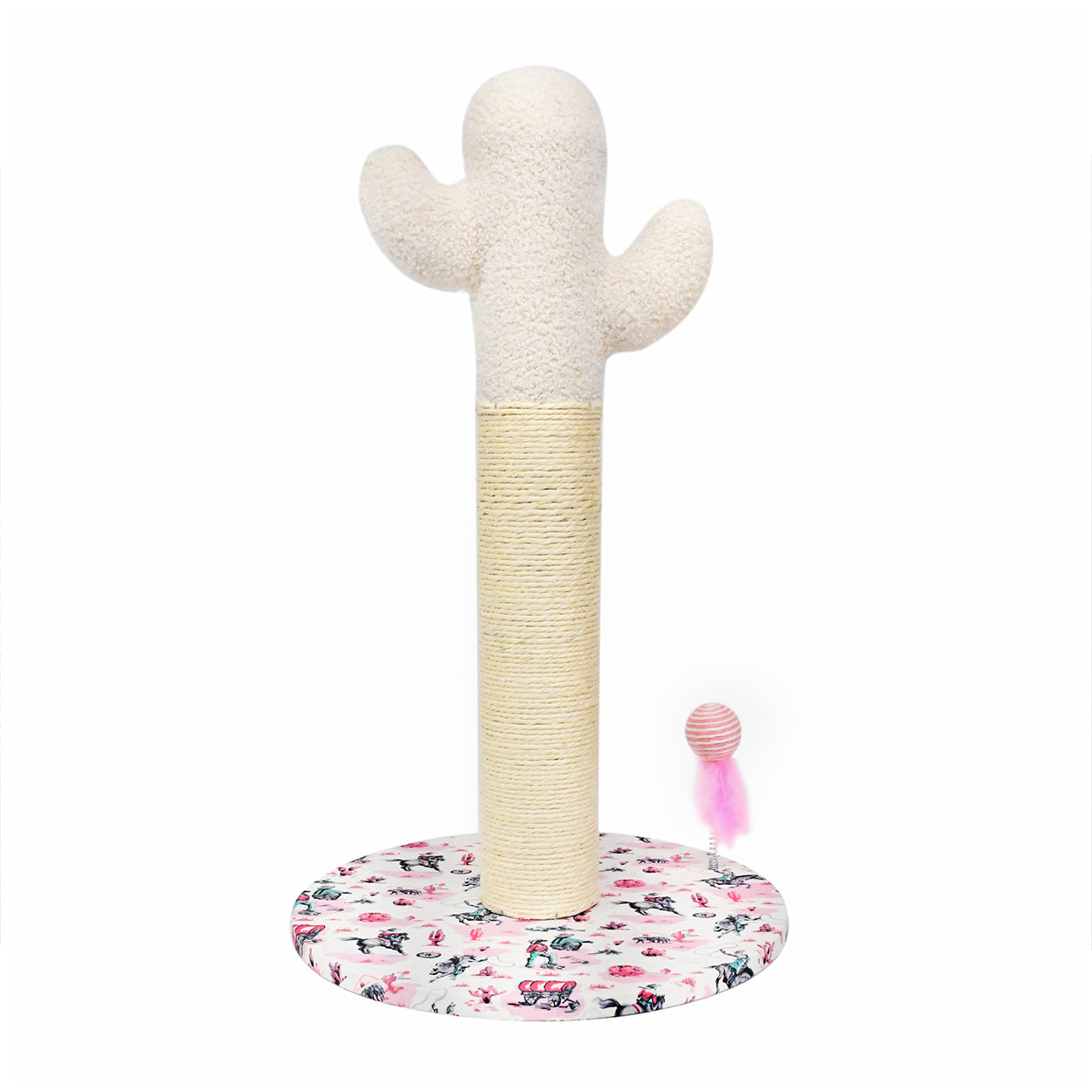 Cath Kidston Cowgirl Cactus Cat Scratching Post