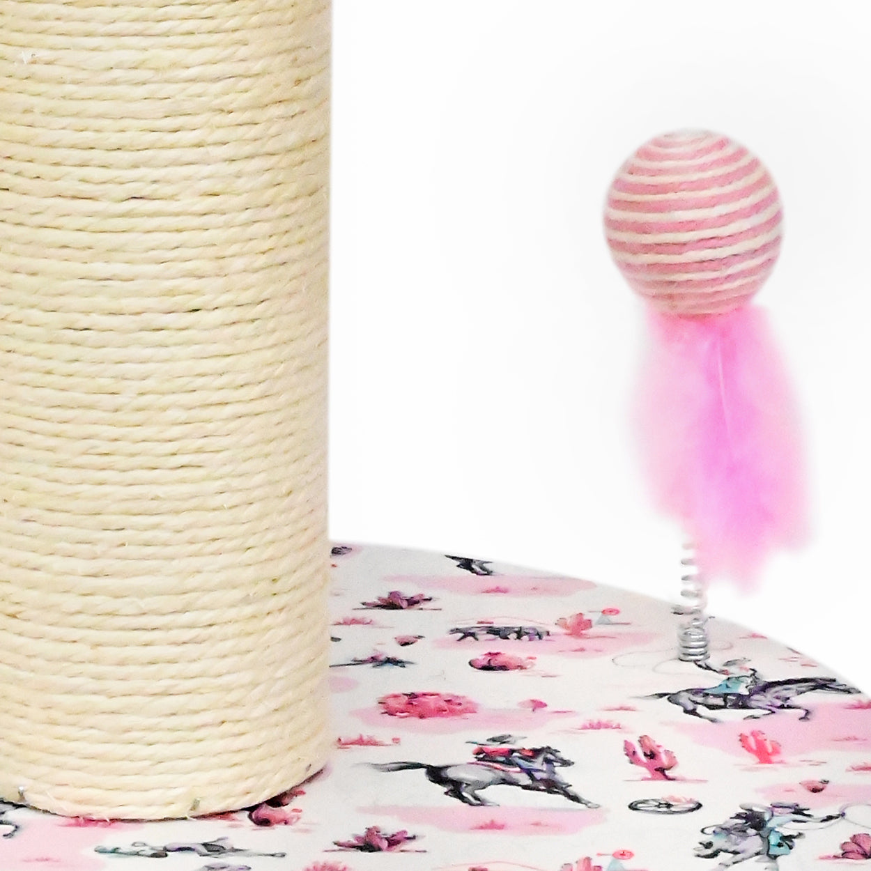 Cath Kidston Cowgirl Cactus Cat Scratching Post