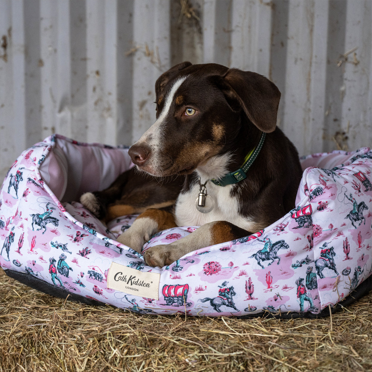 Cath Kidston Cowgirl Scallop Pet Bed