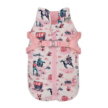 Cath Kidston Cowgirl Dog Coat with Harness