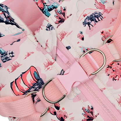Cath Kidston Cowgirl Dog Coat with Harness