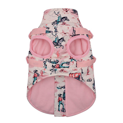 Cath Kidston Cowgirl Dog Coat with Harness
