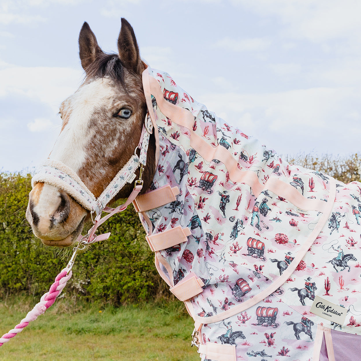 Cath Kidston Cowgirl Headcollar & Lead Rope Set