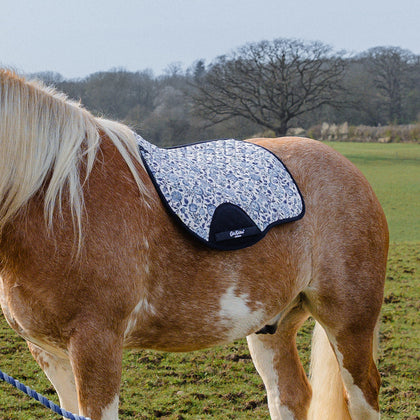 Cath Kidston Equestrian Strawberry Garden GP Saddle Pad