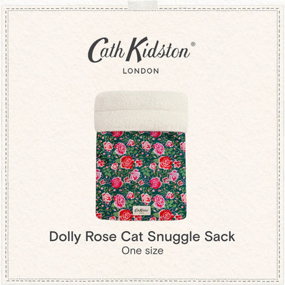 Cath Kidston Dolly Rose Snuggle Sack Cat Bed