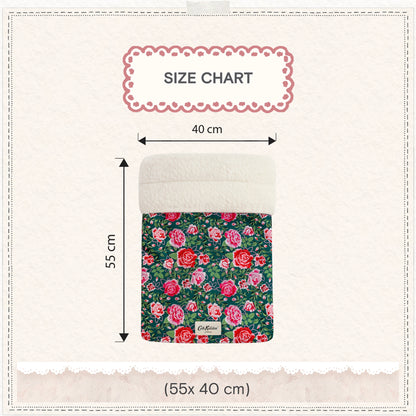 Cath Kidston Dolly Rose Snuggle Sack Cat Bed