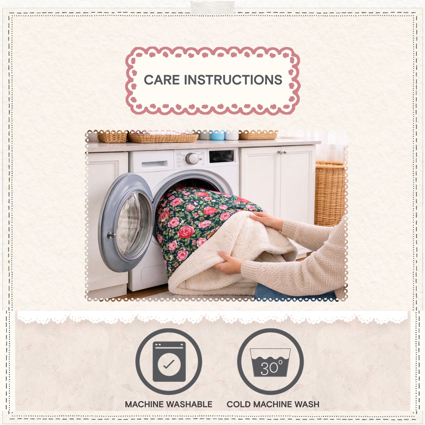 Cath Kidston Dolly Rose Pet Blanket