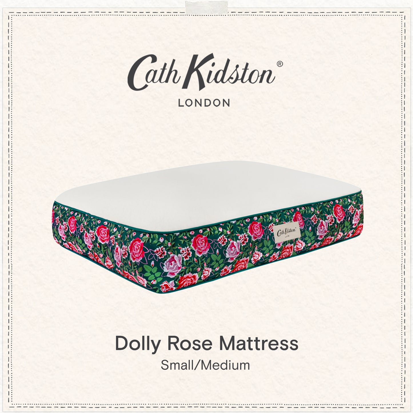 Cath Kidston Dolly Rose Dog Mattress