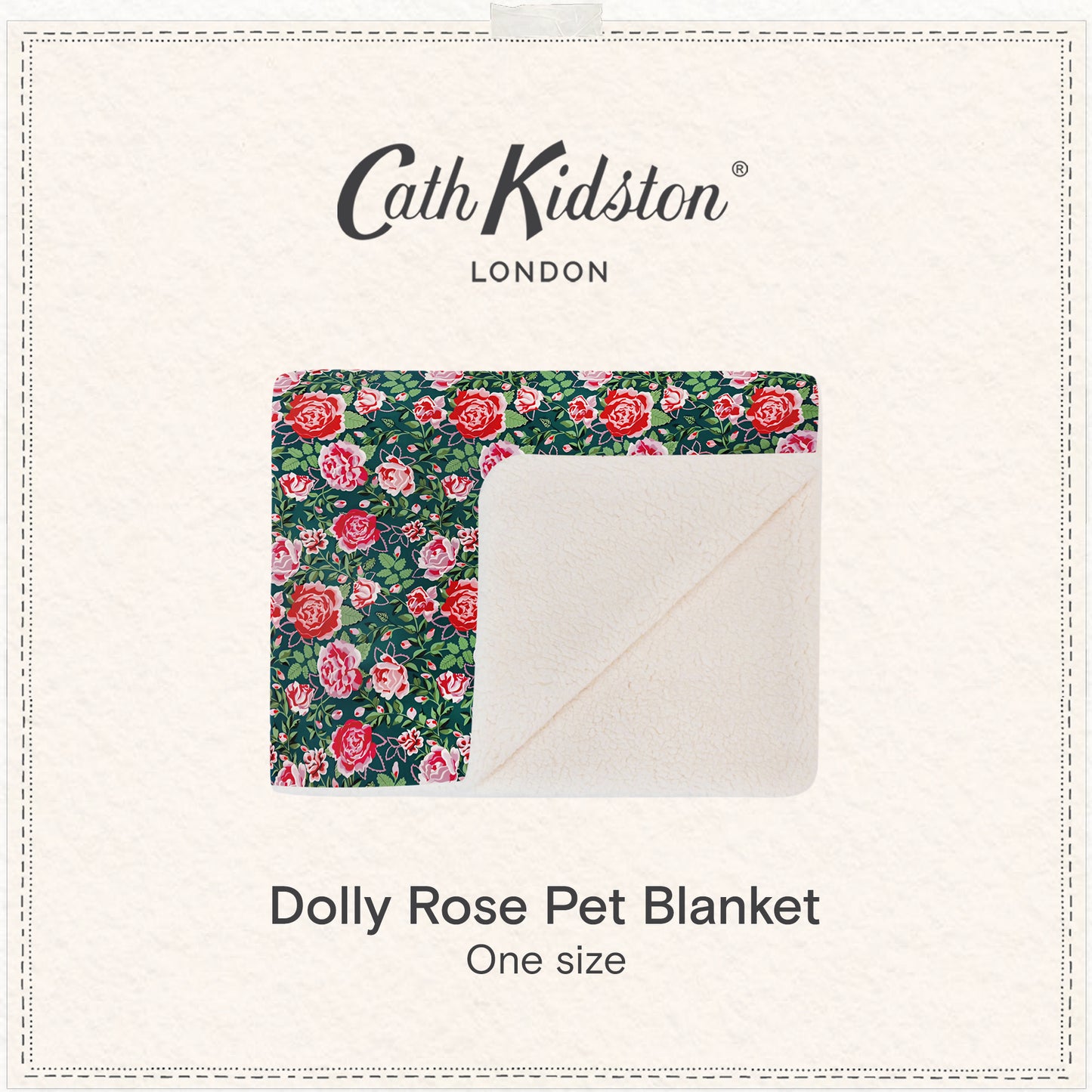 Cath Kidston Dolly Rose Pet Blanket