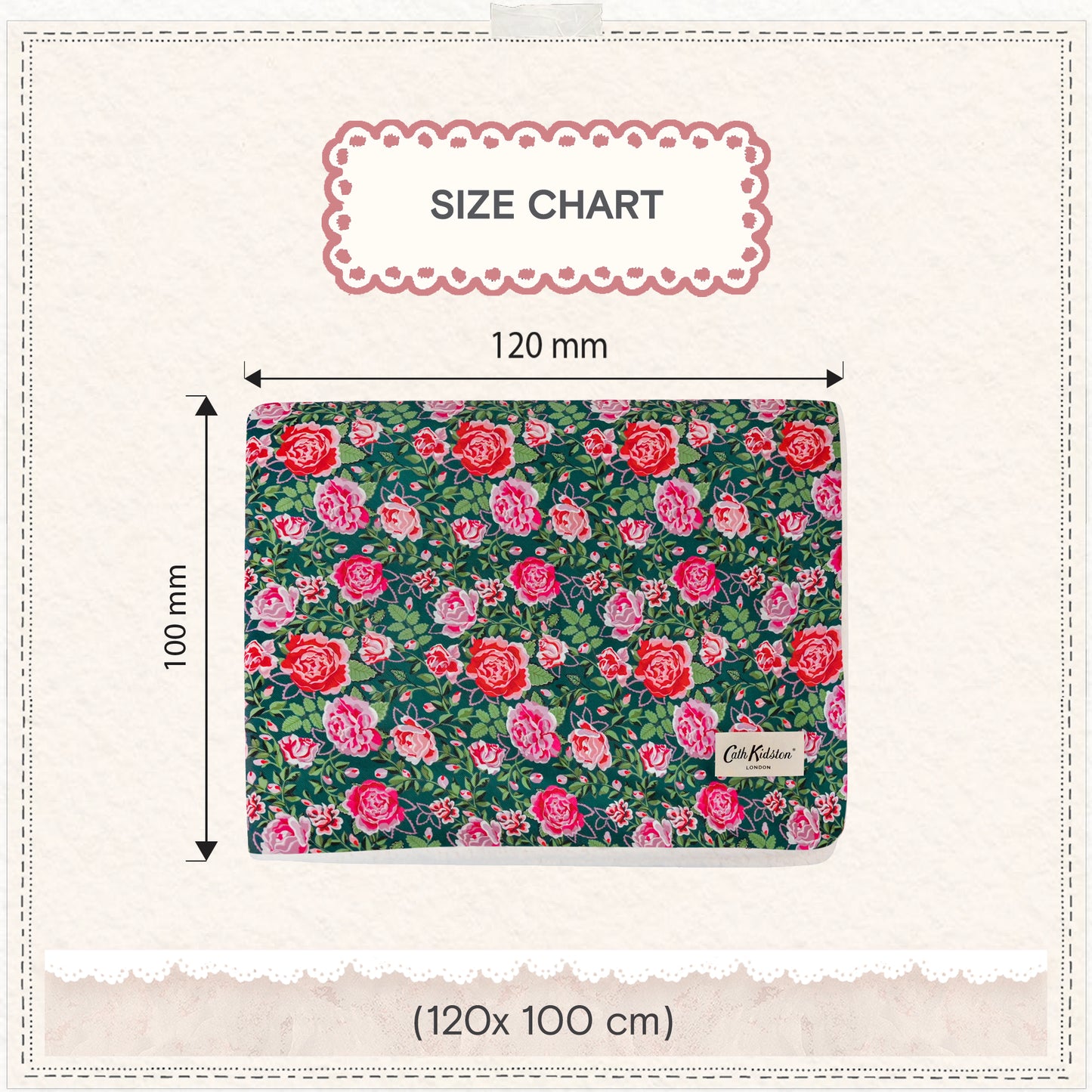 Cath Kidston Dolly Rose Pet Blanket