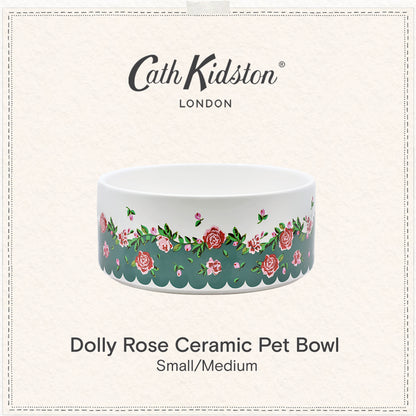 Cath Kidston Dolly Rose Ceramic Pet Bowl