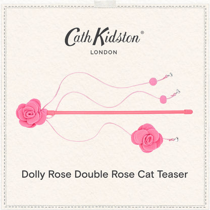 Cath Kidston Dolly Rose Double Rose Cat Teaser Toy
