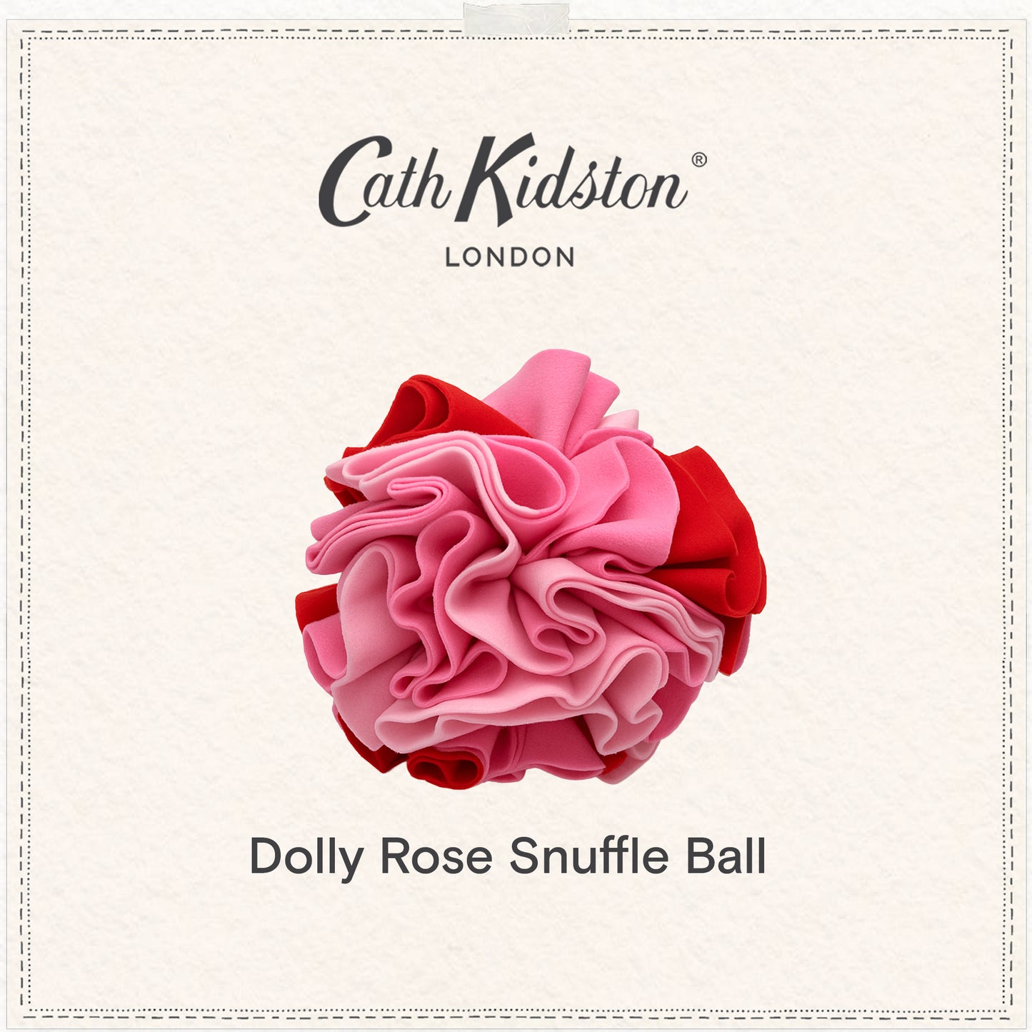 Cath Kidston Dolly Rose Snuffle Ball Dog Toy