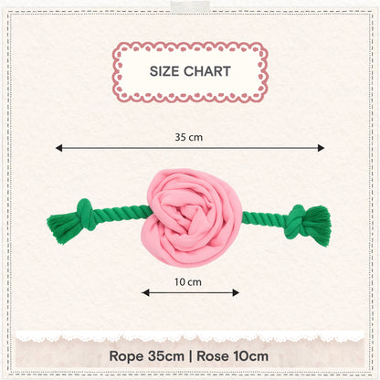 Cath Kidston Dolly Rose Rope Dog Toy