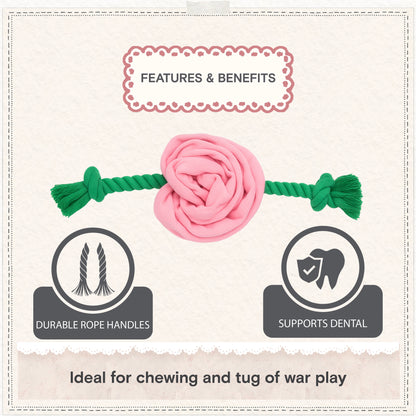 Cath Kidston Dolly Rose Rope Dog Toy