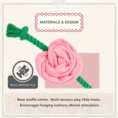 Cath Kidston Dolly Rose Rope Dog Toy