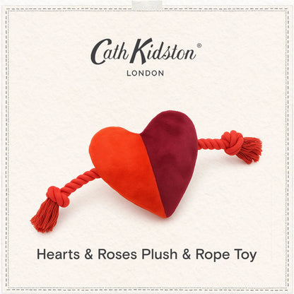 Cath Kidston Dogs & Roses Plush & Rope Dog Toy