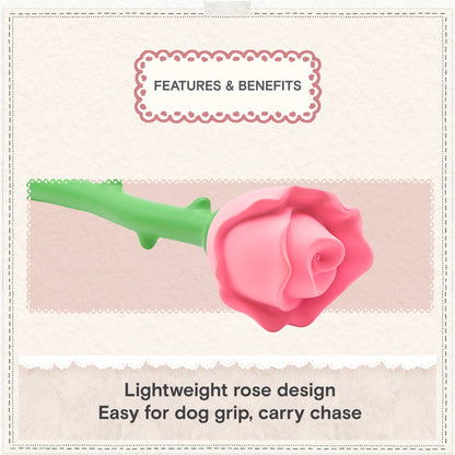 Cath Kidston Dolly Rose Latex Rose Dog Toy