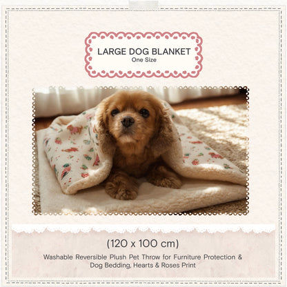 Cath Kidston Dogs & Roses Pet Blanket